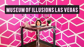 Inside the NEW Museum of Illusions LAS VEGAS [upl. by Alaunnoif]