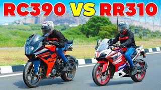 300cc ல எந்த Bike வாங்கலாம்   Daily City Usageக்கு எது Set ஆகும்   RR 310 vs RC 390 🔥 [upl. by Harriet936]