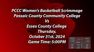 Passaic County Community College Womens Basketball Vs Essex CC [upl. by Patman]