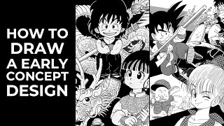 How To Draw Concept Art And Character Reference Sheets For Comics amp Manga [upl. by Amand664]