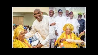 Tony Elumelu celebrates mother’s 90yearold birthday in style [upl. by Enaht]