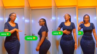 1 minute of curvy petite African girl [upl. by Pierre]