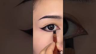 Eye Makeup Tutorial For Beginners eyemakeup eyeliner shorts [upl. by Adivad471]