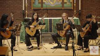 The Curtis Institute Guitar Quartet perform Paul Lanky TVT GuitarFest 24 [upl. by Amandie]