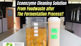 quotEcoenzyme Cleaning Solution from Foodwastequot Be A Food Waste Hero [upl. by Canica]