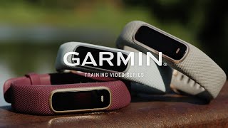 vívosmart® 4 Slim and featureloaded fitness tracker – Garmin® Retail Training [upl. by Marceau166]