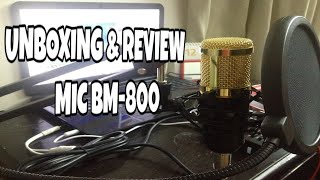 BM800 CONDENSER MICROPHONE FULL REVIEW  UNBOXING SET UP AUDIO TESTS [upl. by Ranjiv145]