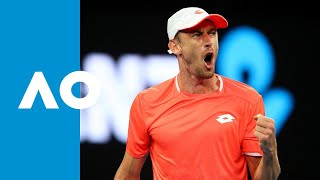 Matchsaving Millman hits Bautista Agut for six  Australian Open 2019 [upl. by Ardiekal905]