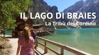 Lago Di Braies  14 Tribe Treks [upl. by Irakab]