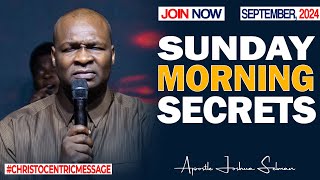 SUNDAY SECRETS 29TH SEPTEMBER 2024  Apostle Joshua Selman Koinonia Morning Service [upl. by Diane-Marie]