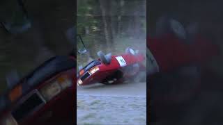 EPIC VOLVO 240 RALLY CRASH 😱 Car Flips 6 Times in Crazy Rally Accident [upl. by Nyladnarb]