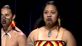 Maori dance group performs [upl. by Eirrotal642]