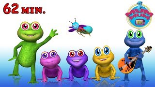 5 Little Speckled Frogs Song and More Popular Nursery Rhymes Collection for Kids  Mum Mum TV [upl. by Olocin]