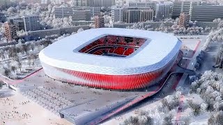 New National Football Stadium Minsk [upl. by Bryana145]