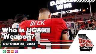 UGA has chance to showcase top offensive weapon vs Florida  DawgNation Daily [upl. by Ahseyk]