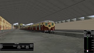 Panvel CSMT Slow Local  Part 3  Harbour train diverted to Central line [upl. by Cyndia255]