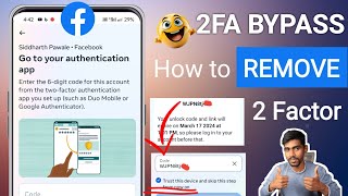 Facebook go to your authentication app facebook 2024  two factor authentication lost phone code [upl. by Sinned]