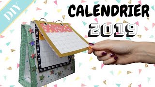 DIY fr  CALENDRIER 2019 [upl. by Eesac]