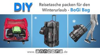 DIY BoGi Bag Reisetasche packen für den URLAUB 🏝️ ⛷️ [upl. by Aihsar]