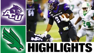 Abilene Christian vs North Texas Highlights  College Football Week 5  2023 College Football [upl. by Erbes]