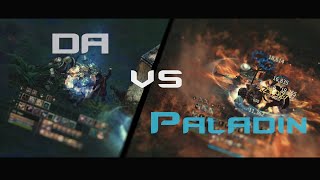 Lineage 2 MAIN Рыцарь Феникса vs Рыцарь Ада ДПС батл [upl. by Dent]