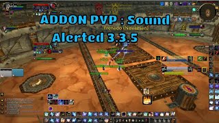 Addon Sound Alerted configuración World of warcraft 335 [upl. by Lovash415]