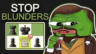 The SECRET To Stop Blundering Your Pieces In Chess [upl. by Franck]