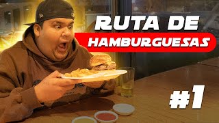 RUTA DE HAMBURGUESAS 😎 BURGUER BOY BAJITO🤕 [upl. by Diraj]