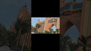 A Cool drive through Palm Atlantis dubai beautiful  music short atlantisthepalm dubaitour [upl. by Bud]