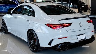 2022 AMG CLA 45 Coupe 382 hp w AMG Dynamic PLUS Package Visual Review [upl. by Nayd700]