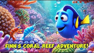 Finn the Friendly Fish A Colorful Coral Reef Adventure for Kids [upl. by Lawton]