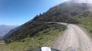 Colle delle Finestre Piemont mit dem Motorrad [upl. by Aileahcim]