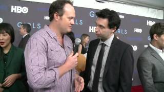 Alex Karpovsky talks groin rubbing and being Ray on Girls with Brad Blanks [upl. by Akayas]