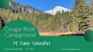 Cougar Rock Campground Tour  Mt Rainier National Park Washington [upl. by Auhoj225]