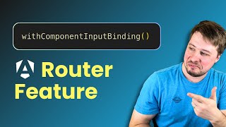 Component Input Binding in Angular Router [upl. by Giule214]