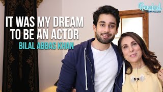 ishqmurshid star bilalabbas Talks About His Dreams  Rewind With Samina Peerzada [upl. by Lanos]