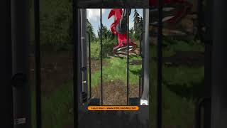 fdrlogging farmingsimulator22 excavator logging forestry simulation tree gaming logginglife [upl. by Pontus]