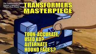 Soundwave MP13 Unboxing Maketoys Hound Alternate Faces and quotToonAccuratequot Toys [upl. by Oirotciv439]