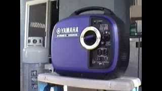 Yamaha EF2000IS trifuel Generator [upl. by Aerdnaid]