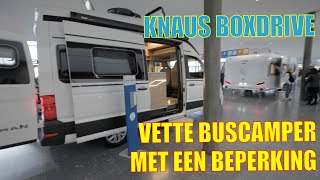 VETTE BUS Knaus Boxdrive buscamper met kanttekening  Campingtrend [upl. by Yoko]