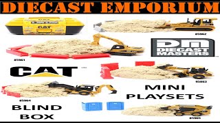 Diecast Masters Cat Caterpillar Blind Box Mini Playset Assortment  Unboxing amp Review [upl. by Aldas934]