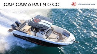 Le Cap Camarat 90 CC un Center Console innovant  by Jeanneau [upl. by Nissensohn]