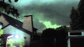 Massive Thunderstorm with Downburst 090614 in NRW Germany [upl. by Roxine]