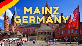 MAINZ GERMANY Walking Tour 🧳Travel Guide [upl. by Nilyac]