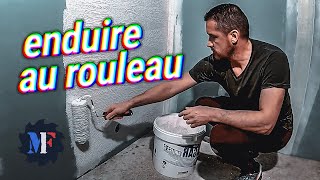 Je vous montre COMMENT ENDUIRE au ROULEAU  Chantier Rénovation Suite Parentale Ep 9 [upl. by Rupert]