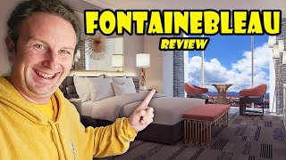 FONTAINEBLEAU LAS VEGAS DETAILED Hotel Review amp Room Tour [upl. by Lisk]