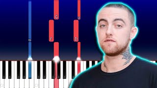 Mac Miller  Dunno Piano Tutorial [upl. by Nirok]