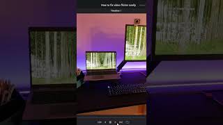 Quick fix for lighting flicker in Davinci Resolve [upl. by Aysan505]