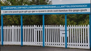 Llanfairpwllgwyngyllgogerychwyrndrobwllllantysiliogogogoch wales northwales unusualfacts [upl. by Cavallaro]