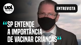 Vacinação de crianças São Paulo irá ao STF se não puder negociar compra com Pfizer diz secretário [upl. by Haram633]